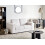 Beliani 2 Seater VIKRAN Corduroy White 2