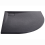 Beliani Shower Tray PARON 800 x 800 x 30 mm Black 5