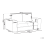 Beliani 2 Seater VIKRAN Corduroy White 3
