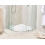 Beliani Shower Tray PARON 800 x 800 x 30 mm White 2