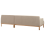 Beliani Corner Sofa 3 Seater SOSJO Fabric Taupe Left Hand 6