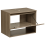 Beliani Wall Mounted Vanity Unit NATAL 60 cm Light Brown 6
