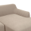 Beliani Corner Sofa 3 Seater SOSJO Fabric Taupe Left Hand 2