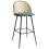 Beliani Set of 2 Bar Chairs CORNELL Metal Green 6