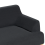 Beliani Sofa 3 Seater SOSJO Fabric Black 6