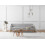 Beliani Sofa 3 Seater SOSJO Fabric Light Grey 2