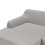Beliani Corner Sofa 3 Seater SOSJO Fabric Light Grey Right Hand 6