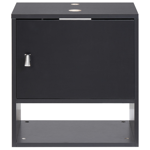 Beliani Wall Mounted Vanity Unit LIMERIA 45 cm Black 2