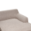 Beliani Corner Sofa 3 Seater SOSJO Fabric Light Brown Left Hand 8