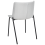 Beliani Set of 2 Dining Chairs ESBON Fabric Light Grey 5