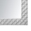 Beliani Wall Mirror EVETTES 80 cm 80 cm Metal Silver 4