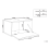 Beliani Wall Mounted Vanity Unit PETROLINA 60 cm Black 3