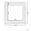 Beliani Wall Mirror EVETTES 80 cm 80 cm Metal Silver 3
