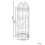 Beliani Umbrella Stand AMBOISE Metal Black 3