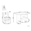 Beliani Kids Table with Chairs YALGOO White 3