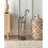 Beliani Umbrella Stand AMBOISE Metal Black 2