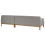 Beliani Corner Sofa 3 Seater SOSJO Fabric Light Grey Left Hand 5