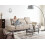 Beliani Sofa 3 Seater IKAST Fabric Beige 2