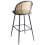 Beliani Set of 2 Bar Chairs CORNELL Metal Green 5