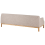 Beliani Sofa 3 Seater SOSJO Fabric Light Brown 5