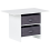 Beliani Kids Table with Chairs YALGOO White 4