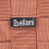 Beliani Pouffe BODLA Synthetic Material Light Red 6