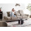 Beliani Sofa 3 Seater IKAST Fabric Taupe 2