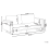 Beliani Sofa 3 Seater IDRE White 4