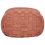 Beliani Pouffe BODLA Synthetic Material Light Red 5