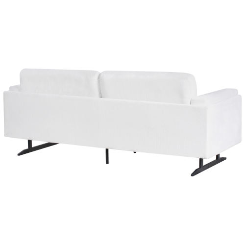 Beliani Sofa 3 Seater IDRE White 1