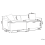 Beliani Sofa 3 Seater KORIO Grey 2