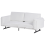 Beliani Sofa 3 Seater IDRE White 5