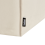 Beliani Pouffe WISHEK Velvet Light Beige 5