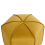 Beliani Pouffe WISHEK Velvet Yellow 4