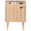 Beliani Vanity Unit CANOAS 60 cm Light Brown 4