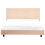Beliani Bed Boucle ALBI 140 x 200 cm (EU Double) Beige 6