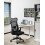 Beliani Office Chair BARD Black 2