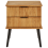 Beliani 2 Drawer Bedside Table TIMMINS Pine Wood Brown 4
