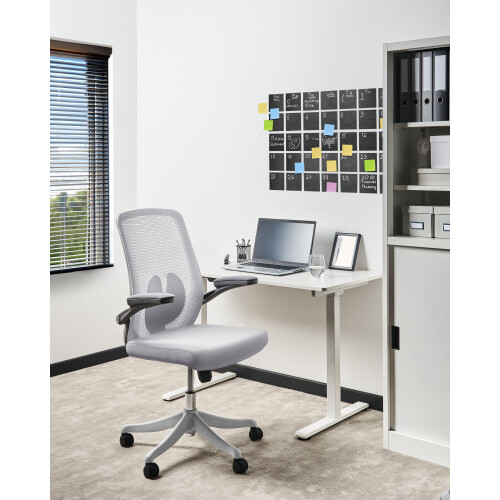 Beliani Office Chair OVERLORD Grey 1