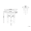 Beliani Side Table LEETON Mango Wood Black 3