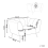 Beliani Armchair ORSTA Fabric Dark Blue 3