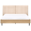 Beliani Bed Boucle IZERNORE 160 x 200 cm (EU King Size) Beige 6