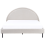 Beliani Bed Fabric MARGUT 160 x 200 cm (EU King Size) Light Beige 4