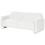 Beliani Sofa 3 Seater SALAND Fabric White 4