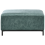 Beliani Ottoman OSLO Velvet Teal 4