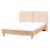 Beliani Bed Boucle IZERNORE 140 x 200 cm (EU Double) Beige 4