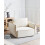 Beliani Armchair KUNES Fabric Light Beige 2