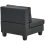 Beliani 1-Seat Section UNSTAD Faux Leather Black 3