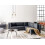 Beliani Modular Corner Sofa 5 Seater UNSTAD Faux Leather Black Left Hand 3