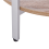 Beliani Side Table LOVELL Tempered Glass Silver 5